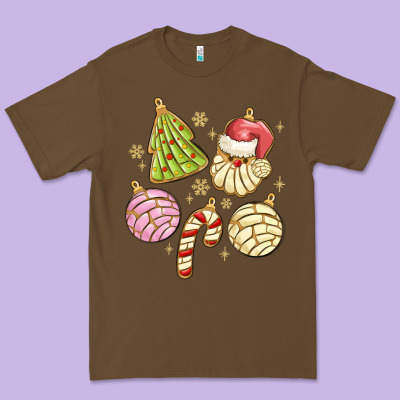 Christmas Conchas Premium Tee Designed By Maliassmallbusiness