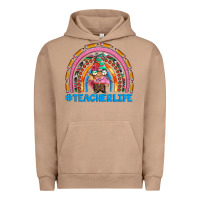Pigment Burro teacherlife and teacher gnome rainbow Urban Hoodie - Artiststas