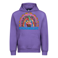 Tulip teacherlife and teacher gnome rainbow Urban Hoodie - Artiststas