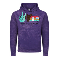 Peace Love Camp Vintage Hoodie | Teevron