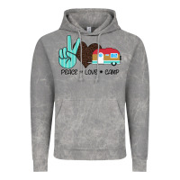 Cloud Rock Peace Love Camp Vintage Hoodie - Bettercallsaul