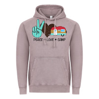 Vintage Zinc Peace Love Camp Vintage Hoodie - Bettercallsaul