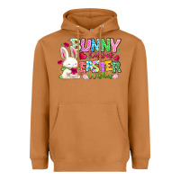 Meerkat Bunny Kisses Easter Wishes Heavyweight Hoodie - CowhideDigitalArt