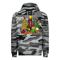 Slate Camo christmas with american football trees bbs Premium Hoodie - BundleAndBundleShop