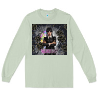 Matcha gothic girl with black rose Long Sleeve Tee - TumblerDesignByShophia