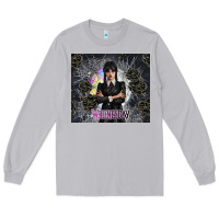Moon Dust gothic girl with black rose Long Sleeve Tee - TumblerDesignByShophia