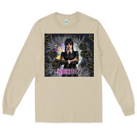 Mushroom gothic girl with black rose Long Sleeve Tee - TumblerDesignByShophia