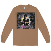 Toasted Coconut gothic girl with black rose Long Sleeve Tee - TumblerDesignByShophia