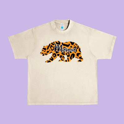 Mama Bear Urban Heavy Tee Designed By Bettercallsaul