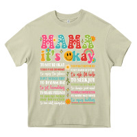 Mossy mama its okay Heavy Core Tee - JahusDesignShop