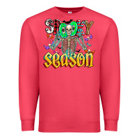 Cardinal Spooky Season Premium Sweatshirt - CowhideDigitalArt