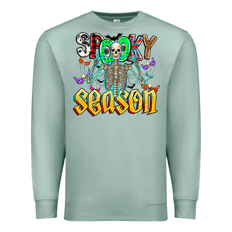 Spooky Season Premium Sweatshirt by CowhideDigitalArt | Teevron