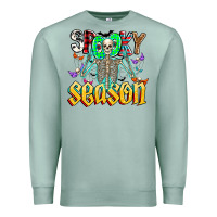 Seafoam Spooky Season Premium Sweatshirt - CowhideDigitalArt