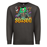 Smoke Spooky Season Premium Sweatshirt - CowhideDigitalArt
