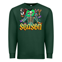 Sports Green Spooky Season Premium Sweatshirt - CowhideDigitalArt