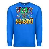 True Royal Spooky Season Premium Sweatshirt - CowhideDigitalArt