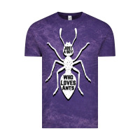 Cloud Purple Just A Boy Who Loves Ants Vintage Tee - Bettercallsaul