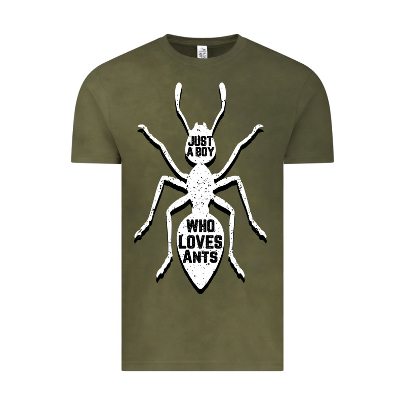 Just A Boy Who Loves Ants Vintage Tee by Bettercallsaul | Teevron