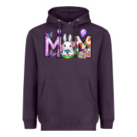 Plum easter day mom Heavyweight Hoodie - CowhideDigitalArt