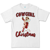 White cowgirl christmas Premium Tee - MaliasSmallBusiness