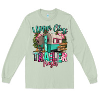 Matcha upper class trailer trash Long Sleeve Tee - RanaPortraitStore