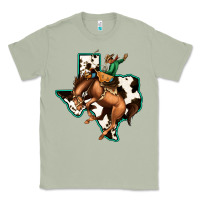Matcha Cowhide Texas Map Rodeo Cowboy Classic Tee - Bettercallsaul