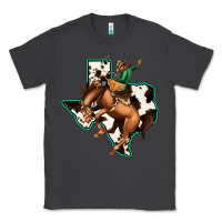 Smoke Cowhide Texas Map Rodeo Cowboy Classic Tee - Bettercallsaul