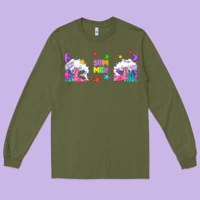 Summer Long Sleeve Tee Designed By Tumblerdesignbyshophia