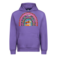 Tulip teacher pen apple books rainbow Urban Hoodie - Artiststas