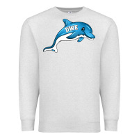 Oatmeal Heather dolphin dwe Premium Sweatshirt - CowhideDigitalArt