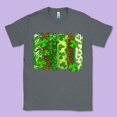 St Patrick's Day Brushstrokes Classic Tee Designed By Ranaportraitstore