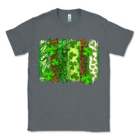Charcoal Heather St Patrick's Day Brushstrokes Classic Tee - RanaPortraitStore