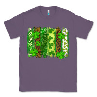 Lavender St Patrick's Day Brushstrokes Classic Tee - RanaPortraitStore