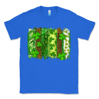 True Royal St Patrick's Day Brushstrokes Classic Tee - RanaPortraitStore