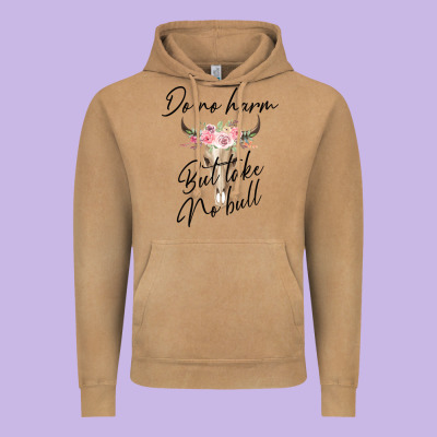 Do No Harm But Take No Bull Vintage Hoodie Designed By Bettercallsaul
