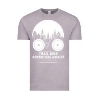 Vintage Zinc Trail Bike Adventure Awaits Vintage Tee - Bettercallsaul