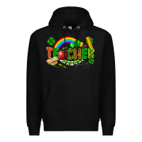 Black teacher st patrick Premium Hoodie - FaDigitalArtStudio