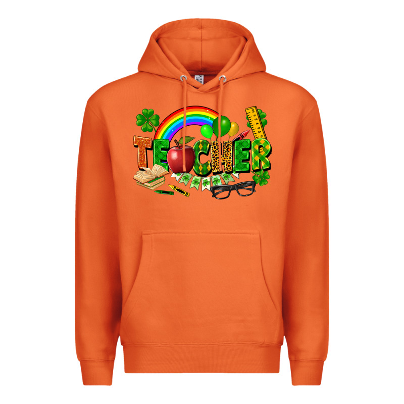 Teacher St Patrick Premium Hoodie by FaDigitalArtStudio | Teevron
