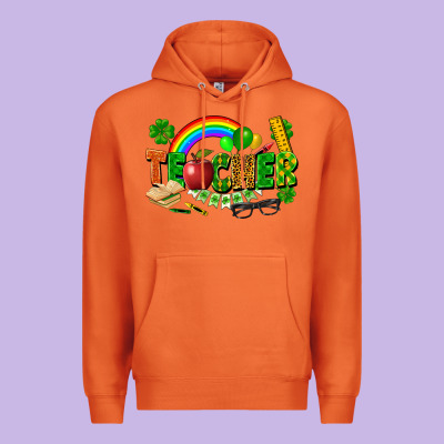 Teacher St Patrick Premium Hoodie Designed By Fadigitalartstudio