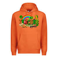 Carrot teacher st patrick Premium Hoodie - FaDigitalArtStudio