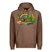 Chestnut teacher st patrick Premium Hoodie - FaDigitalArtStudio