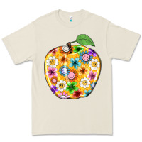 Bone colorful flora apple teacher Premium Tee - NancyCooperArtShop