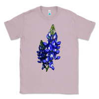 Lilac Bluebonnet Flower Illustrations Classic Tee - LillyAllenDesigns