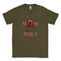 Army Green Best Mom in the World Classic Tee - Bettercallsaul
