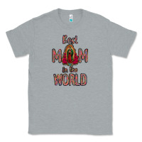 Heather Grey Best Mom in the World Classic Tee - Bettercallsaul