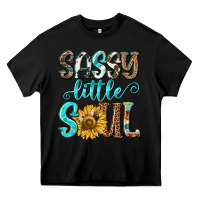 Black sassy little soul Heavy Core Tee - NancyCooperArtShop