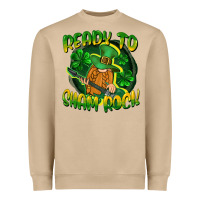 Mushroom Ready to sham rock St. Patrick's Day Heavyweight Sweatshirt - CowGirlArtShop