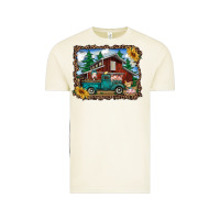 Vintage Arctic western barn with farm animals Vintage Tee - RanaPortraitStore
