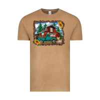 Vintage Camel western barn with farm animals Vintage Tee - RanaPortraitStore
