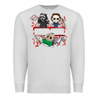 Dove Grey halloween Premium Sweatshirt - CowhideDigitalArt